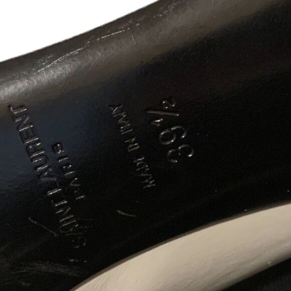 YSL Porcellana/Nero Pumps |Size: EU39.5| - Picture 12 of 12
